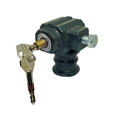 Imagem de Fechadura Cadeado De Chão Porta comercio loja cortina De Enrolar De Fe