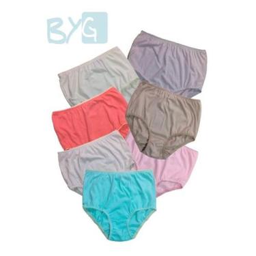 Imagem de Kit 3 Calçola Senhora PLUS SIZE 100% Algodão XGG-G1-G2 - Maramiss Ling