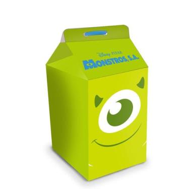 Imagem de Caixa Milk Festa Monstros SA - 8 unidades - Festcolor - Rizzo