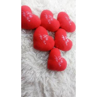 Imagem de chaveiro pelúciado de moletom vermelho  - rocha do mar 