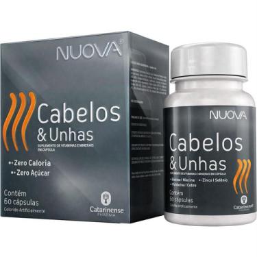 Imagem de Cabelos E Unhas Nuova Vitamina Para Fortalecimento 60 Cáps. - Catarine