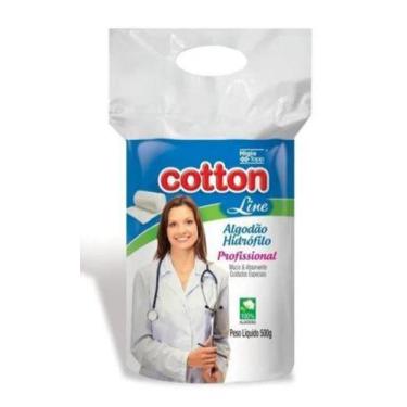 Imagem de Rolo Algodão Hidrófilo Profissional 500g - Cotton Line
