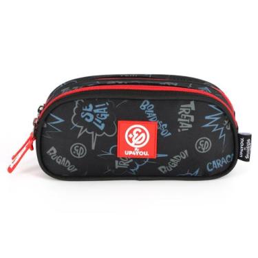 Imagem de Estojo Escolar Duplo Menino Bolsinha Porta Lápis Enaldinho - Up4You, P