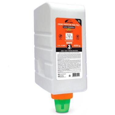 Imagem de Creme Protetor para Mãos - Luva Química - Grupo 3 (Água - Óleos - Pint