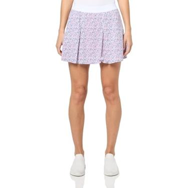 Imagem de pumagolf Saia plissada W Soto feminina, Brilho branco malvado, XX-Small-Small