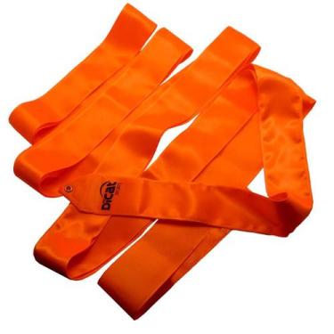 Imagem de Fita De Ginástica Rítmica Dicat Sports Cetim Cores Lisas - 6M, Laranja
