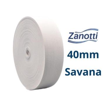 Imagem de Elástico Zanotti Savana 40 (39mm) Branco C/ 25 metros - Zanotti Elásti