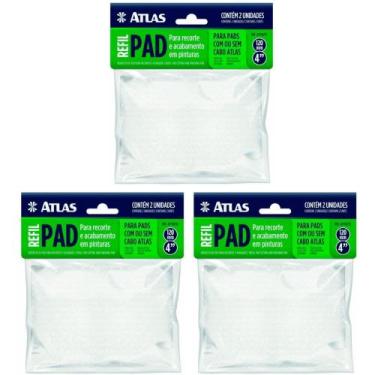 Imagem de Refil de Pad Para Pintura Acabamento Recorte Cantos em Parede  Atlas  