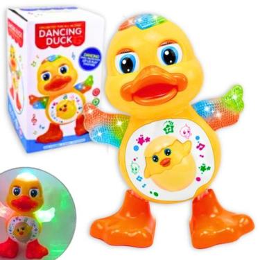 Imagem de Patinho Dançante Brinquedo Musical Para Bebê C/Som e Luz - Europio