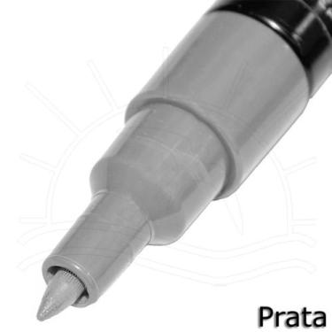 Imagem de Caneta Posca Uni-Ball PC-1M, Prata