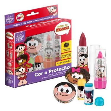 Imagem de Kit Infantil Cor e Proteção Hipoalergênico Turma da Mônica - Salão Mág