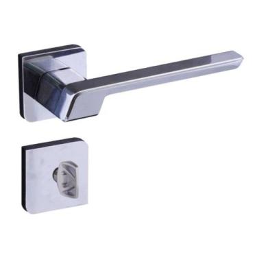 Imagem de Fechadura Vega Banheiro 4743 Roseta Cromada 40mm Aliança