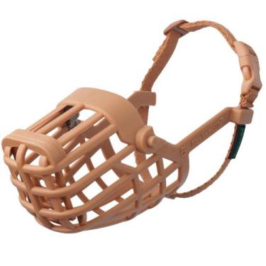 Imagem de Focinheira Baskerville Classic Basket Muzzle Bege Para Cachorro - Tama