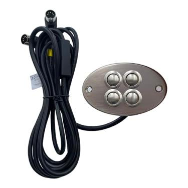 Imagem de Uetmulik Sistema de Raffel para cadeira de elevação reclinável elétrica, 4 botões, 5 pinos, modelo de controle manual, CTR R2 01 BA, substituição