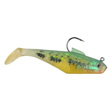 Imagem de Berkley PowerBait Isca de Pesca Powerbait Pre-rigged Swim Shad, 7,6 cm (5 unidades)