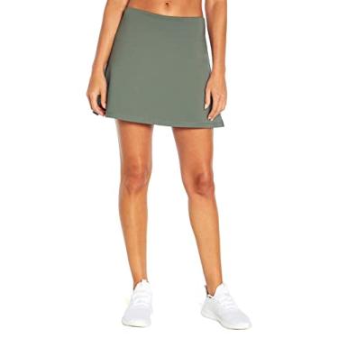 Imagem de Zobha Calcinha feminina Dana de cintura alta com bolso, H. Verde bálsamo, GG