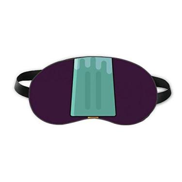 Imagem de Blue Green Popsicle Sweet Ice Cream Sleep Eye Shield Soft Night Blinfold Shade Cover