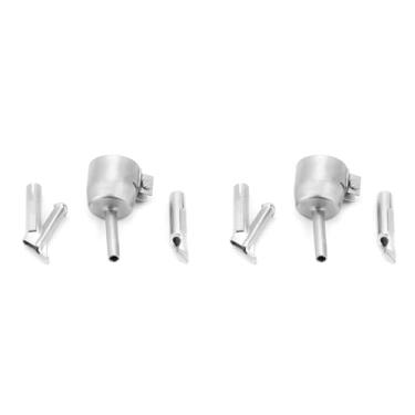 Imagem de 2 Conjunto de 6 Peças de Bicos de Soldagem de Velocidade de 5mm, Pontas para Pistola de Ar Quente, Ponta de Soldagem de Pvc, Bicos de Substituição para Soldagem de Folha de