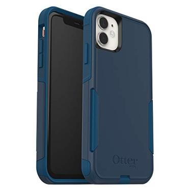 Imagem de OtterBox Capa para iPhone 11 Série Commuter – BESPOKE WAY (BLAZER BLAZER BLAZER/STORMY SEAS BLUE), fina e resistente, compatível com bolso, com proteção de porta
