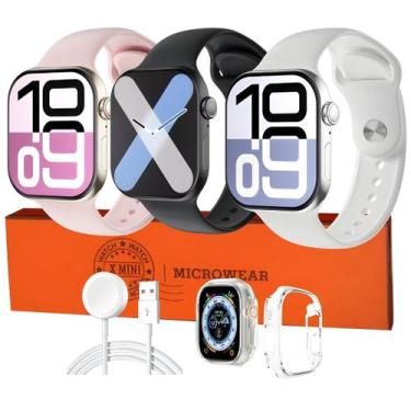 Imagem de Smart Watch Microwear W10 Mini Relogio Inteligente Pequeno Para Pulso 