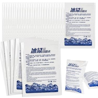 Imagem de RAINFLOW 35 pacotes de gelo seco para envio – Sacos de gelo frio reutilizáveis para envio de lancheiras congeladas