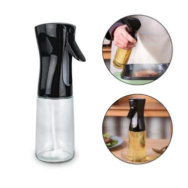 Imagem de Porta Azeite Vinagre Vidro Frasco Borrifador Cozinha 180ml - Arte Sedu