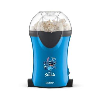 Imagem de Pipoqueira Elétrica Sem Óleo 1200w Mallory Stitch Azul 