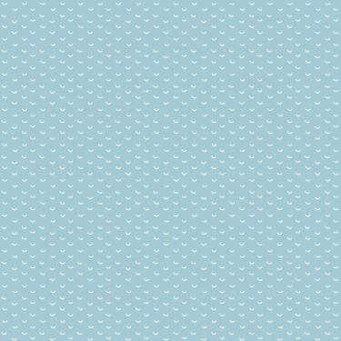 Imagem de Papel De Parede Fofura Baby Desenhos De Passarinhos Azul Ff4017