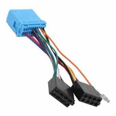 Imagem de Conector de Alto -falante ISO Radio Wire Arnês Adaptador Substituição do Kit para CD Player Transferência ABS Dark Moldado