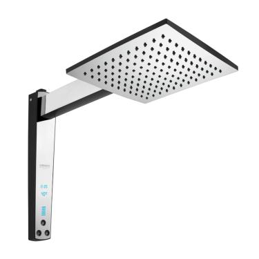 Imagem de Chuveiro Digital Acqua Century Preto com Cromado 7500W 220V Lorenzetti