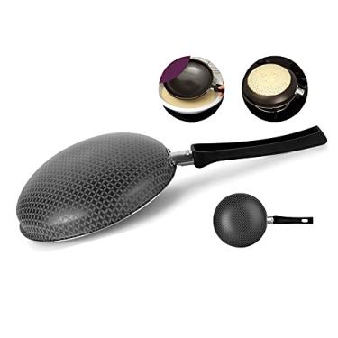 Imagem de Crepeira Panquequeira Invertida, Aluminio Antiaderente, Linha Gourmet, Multiflon, Preto, 20 cm