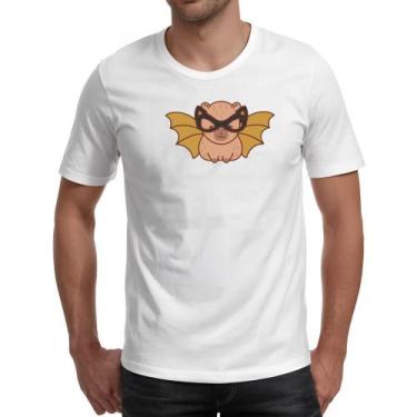 Imagem de Camiseta Unissex Capivara Morcego - Alearts, EG