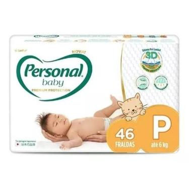 Imagem de Fralda Personal Premium Mega 1 Pacote Tamanho P Com 46 Unidades