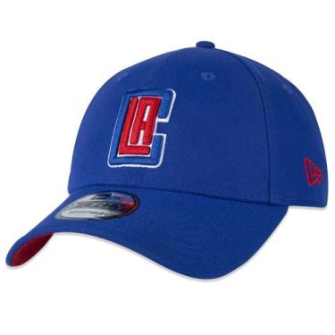 Imagem de Boné 9FORTY Snapback Aba Curva NBA Los Angeles Clippers - New Era, Azu