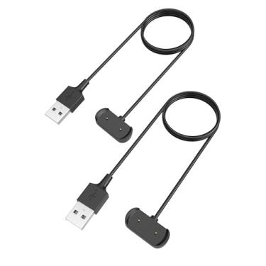 Imagem de Yaekea Carregador de 1 m para Amazfit Bip 5, Bip 3, Bip 3 Pro, Bip U, GTS 4 Mini, GTS 2/2e, GTR Mini, GTR 2/2e, T-Rex Pro, Active Edge, carregador de relógio de substituição USB para acessórios