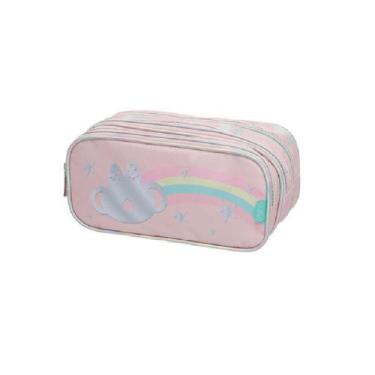 Imagem de Estojo Triplo 3 Divisórias Lilica Ripilica Rainbow - Pacific