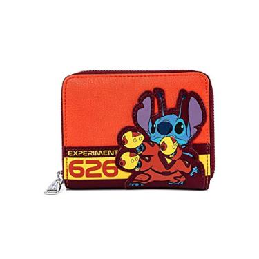 Imagem de Loungefly x Carteira Disney Lilo & Stitch Experiment 626 com zíper, Multicolorido., One Size, Carteira com zíper