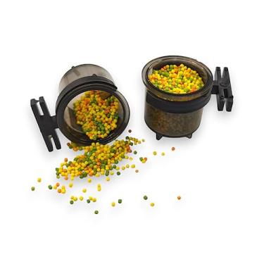 Imagem de Porta Vitamina Fumê Grande Com Presilha 30ml 12 Unidades - Malha Universal