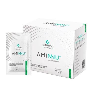 Imagem de AMINNU - Sem Xilitol - 10g 30 Sachês - Limão - Central Nutrition