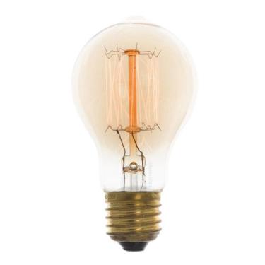 Imagem de 2X Lâmpada Filamento De Carbono Poptem A19 40W 220V