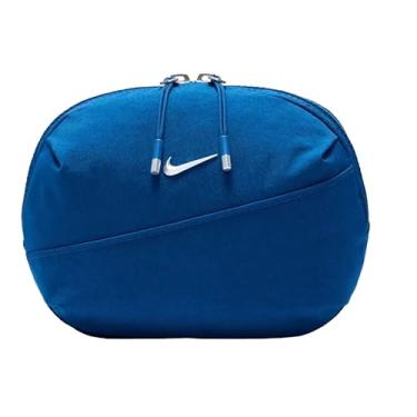 Imagem de Nike Bolsa transversal unissex Aura 2L (azul corte/prata), Azul quadrado/prata, Transversal