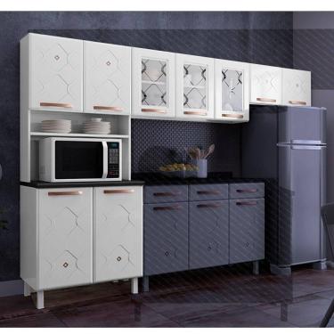 Imagem de Cozinha De Aço Compacta Telasul Mirage 3 Peças Branco