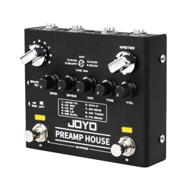 Imagem de JOYO Cabinet Simulator Pedal Dual Channel with Clean and Distortion for Electric Guitar Effect (Preamp House R-15)