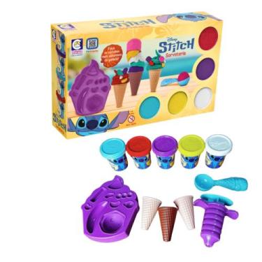 Imagem de Brinquedo Infantil Sorveteria do Stitch Disney Cotiplás - 2839