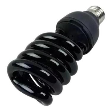 Imagem de Lâmpada Luz negra 36W efeito Neon 220V fluorescente espiral - Luatek