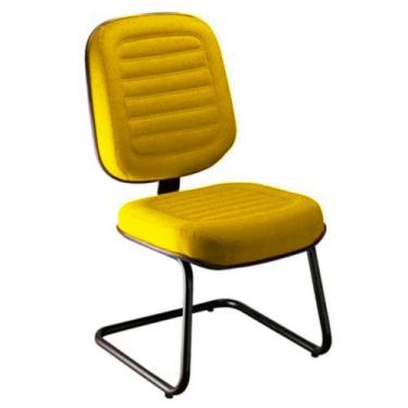 Imagem de Cadeira Diretor Para Escritório Linha Blenda Amarelo - DESIGN OFFICE M