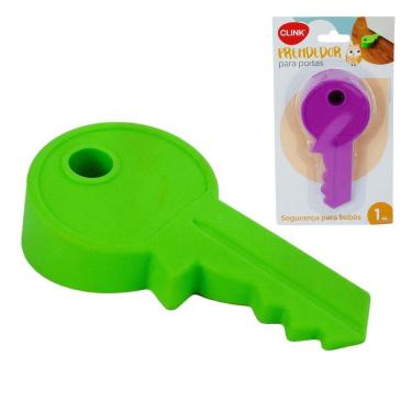 Imagem de Aparador de Porta Plástico 13cm Chave Color - Tudo em Caixa