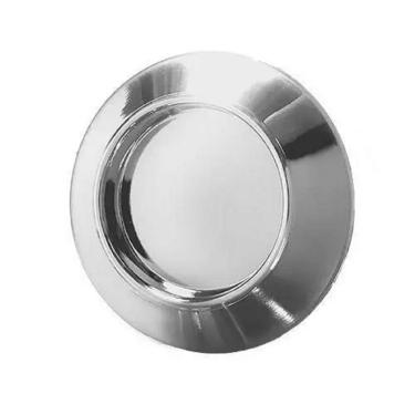 Imagem de Puxador Adesivo Slim p/ Box Portas Armários Redondo Cromado