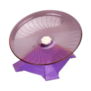 Imagem de Generic Roda de Hamster com de Rolamento, Acessórios para Gaiola de Animais, Violeta