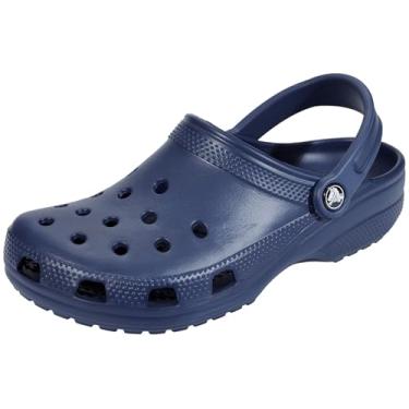 Imagem de Crocs tamanco clássico masculino e feminino, sapato aquático casual sem cadarço confortável